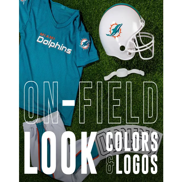 Kids Miami Dolphins NFL Deluxe Uniform Costume - Franklin Sports