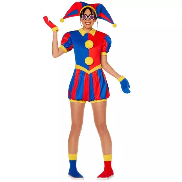 Adult Pomni Costume - The Amazing Digital Circus