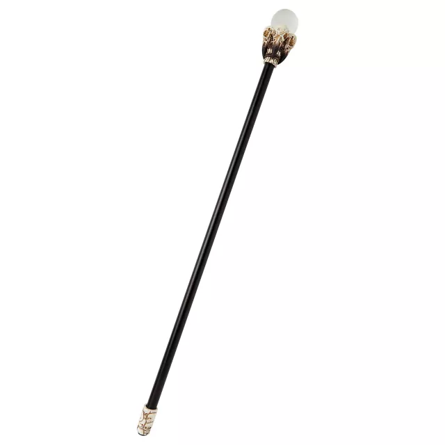 Light-up Raven and Ball Staff