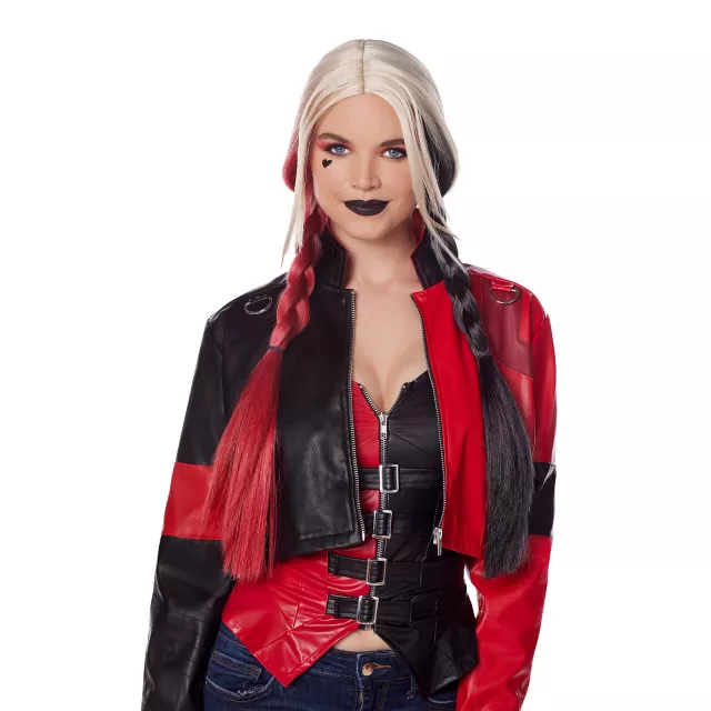 Adult Harley Quinn Moto Jacket - C The Suicide Squad