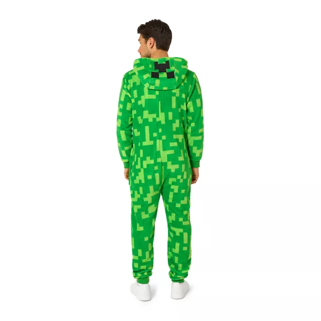 Adult Creeper Jumpsuit - Minecraft