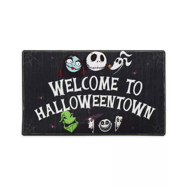Welcome to HalloweenTown Doormat - The Nightmare Before Christmas
