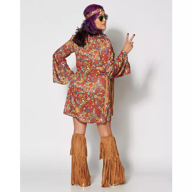 Adult Peace and Love Hippie Costume