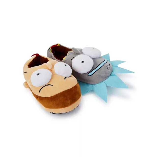 Rick and Morty Plush Slippers