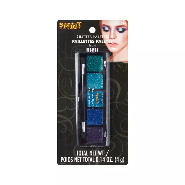 Colored Glitter Palette