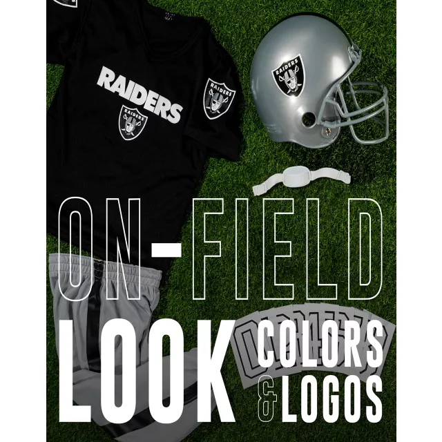 Kids Las Vegas Raiders NFL Deluxe Uniform Costume - Franklin Sports