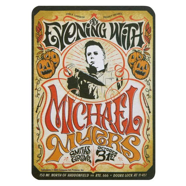 Michael Myers Retro Poster Magnet - Halloween