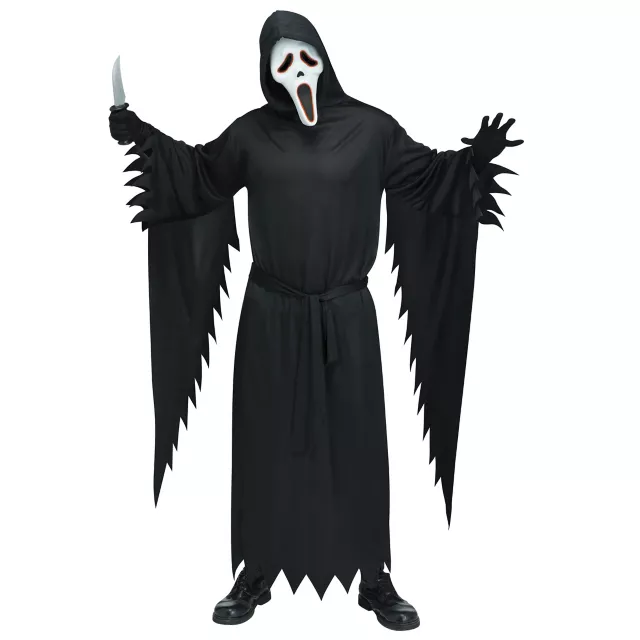Adult Light-Up Ghost Face Costume