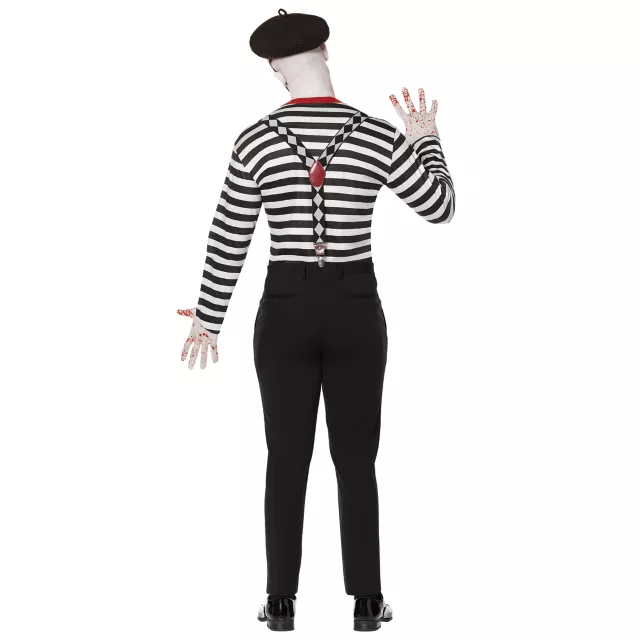 Adult Creepy Mime Costume