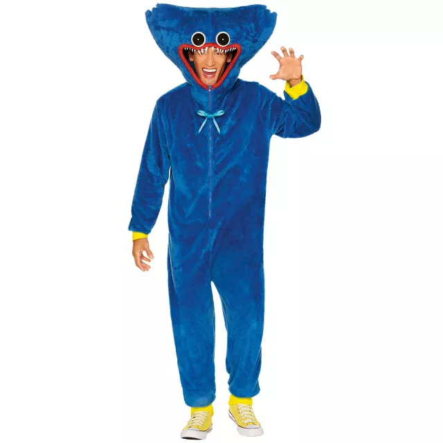 Adult Huggy Wuggy Plus Size Costume - Poppy Playtime