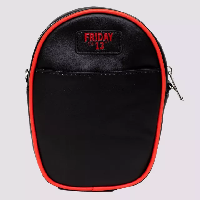 Buckle-Down Jason Voorhees Hockey Mask Crossbody Bag - Friday the 13th