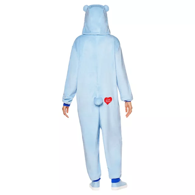 Adult Grumpy Bear Jumpsuit Costume - Care Bears