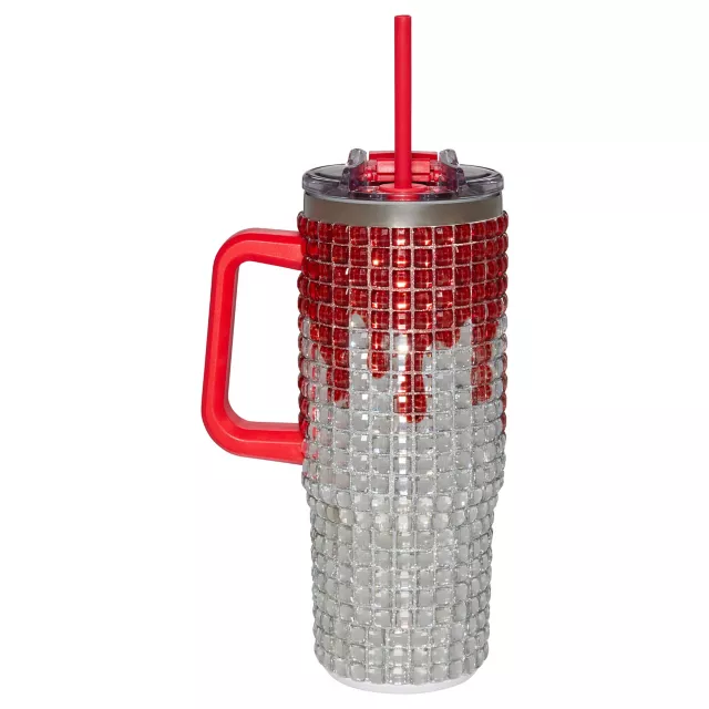 Blood Drip Travel Tumbler with Straw - 30 oz.