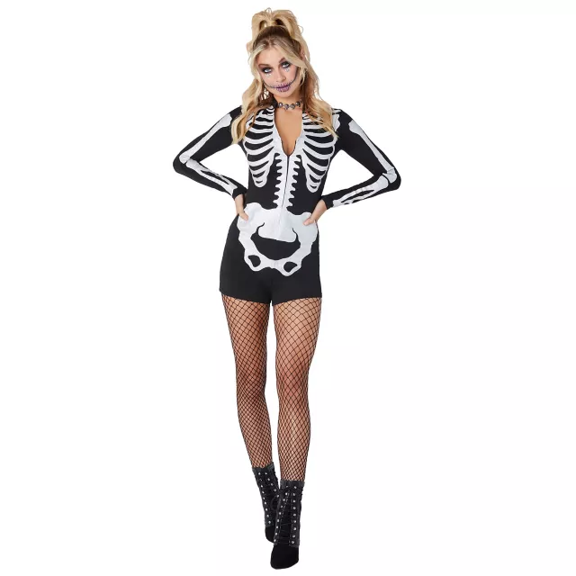 Adult Skeleton Romper