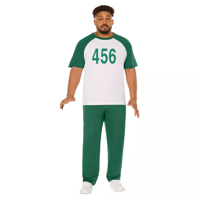 Adult Squid Game Player Costume Kit