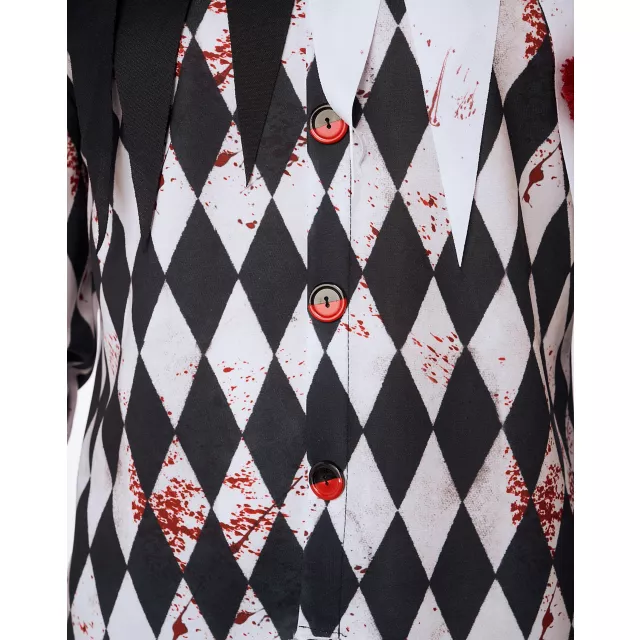 Adult Bloody Jester Costume