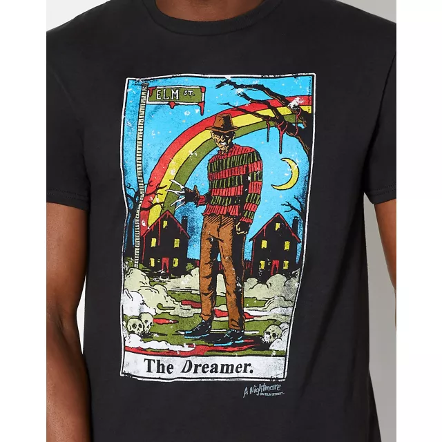 Freddy Krueger Tarot Card T Shirt - A Nightmare on Elm Street