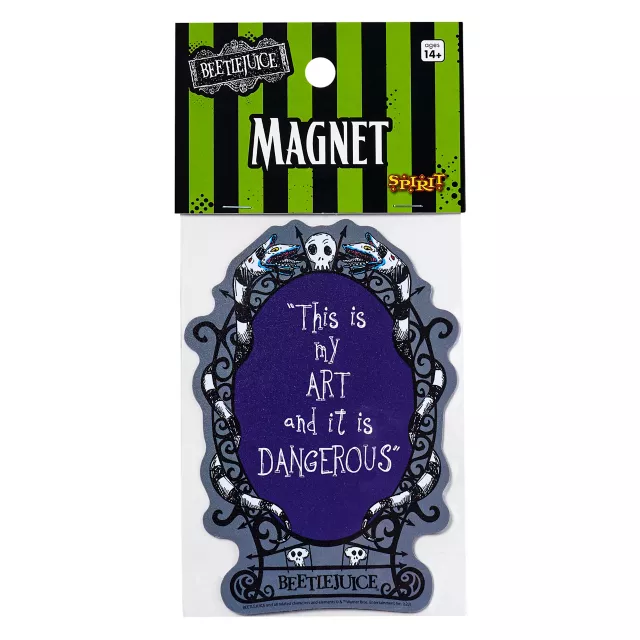 This Is My Art Magnet - Beetlejuice