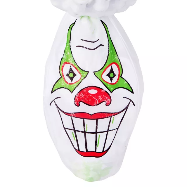 Neon Clown Loot Scoop Treat Bag