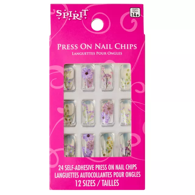Fairy Flower Press On Nails