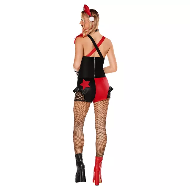 Adult Harley Quinn Costume Bundle - DC Villains
