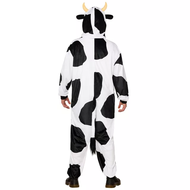 Adult Udderly Awesome Cow Jumpsuit Costume