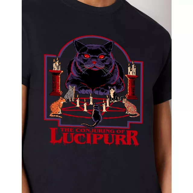 Conjuring of Lucipurr T Shirt - Steven Rhodes