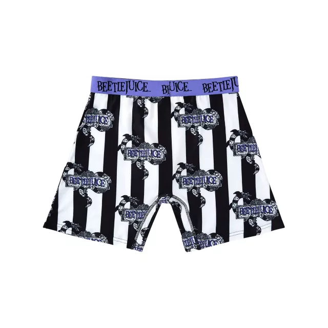 Beetlejuice Striped Boxer Briefs