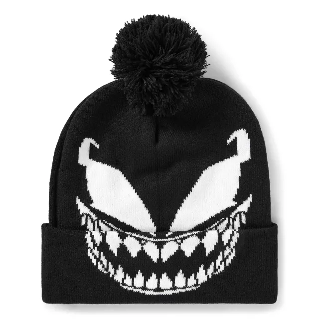 Venom Big Face Cuff Beanie Hat - Marvel