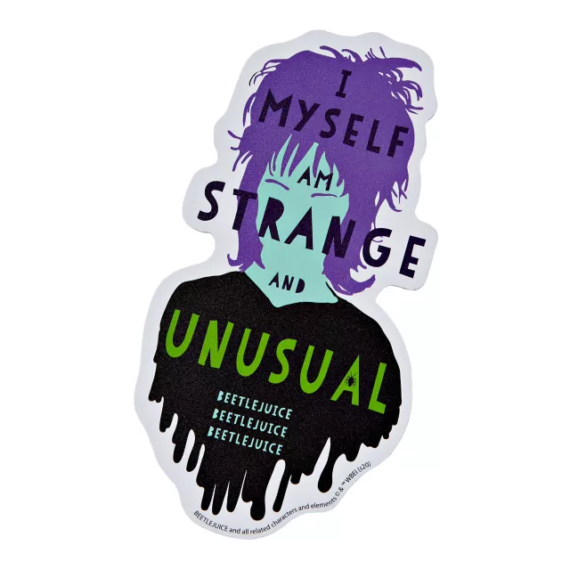Strange and Unusual Magnet - Beetlejuice