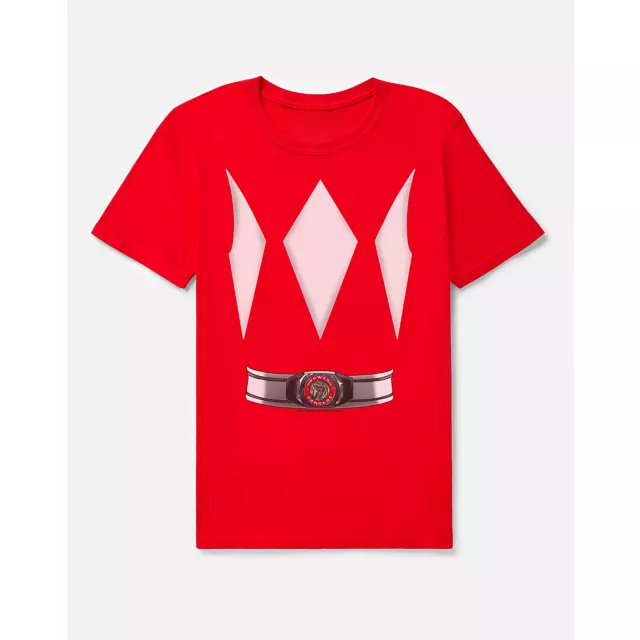 Red Power Ranger T Shirt