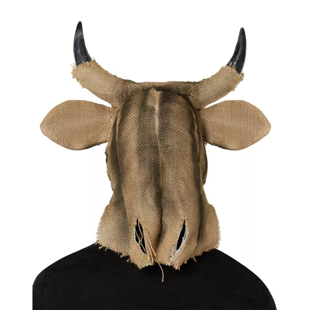Moving Mouth Bull Scarecrow Full Mask