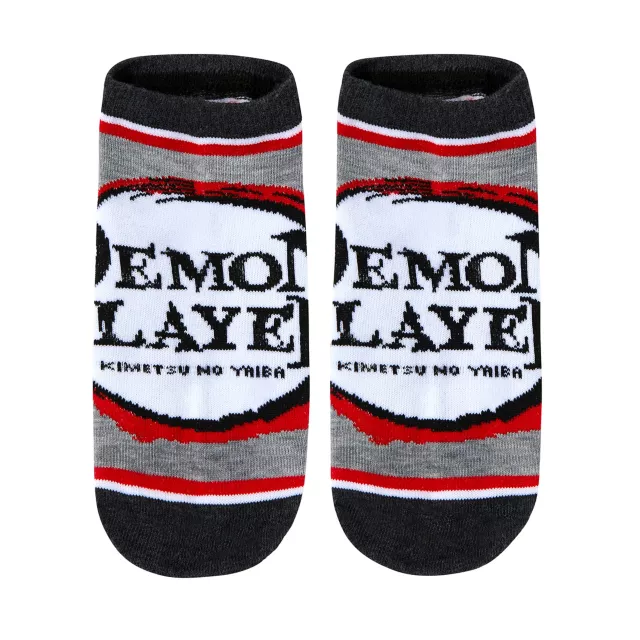 Demon Slayer No Show Socks - 5 Pack