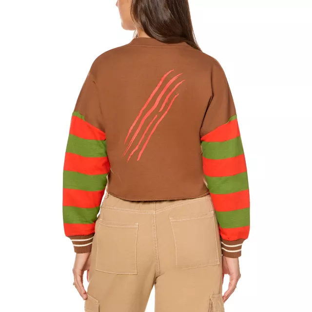 Freddy Krueger Cropped Crewneck - A Nightmare on Elm Street