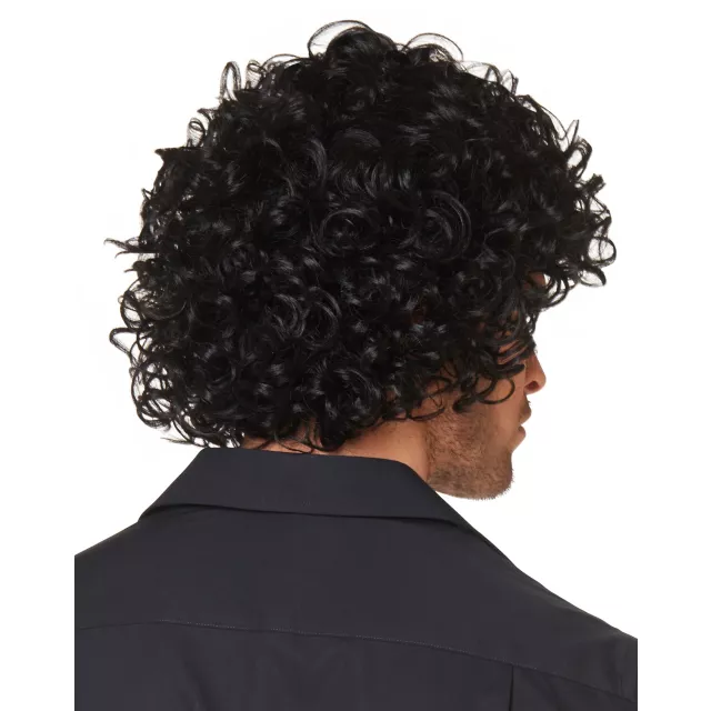 Curly Haired Singer Wig