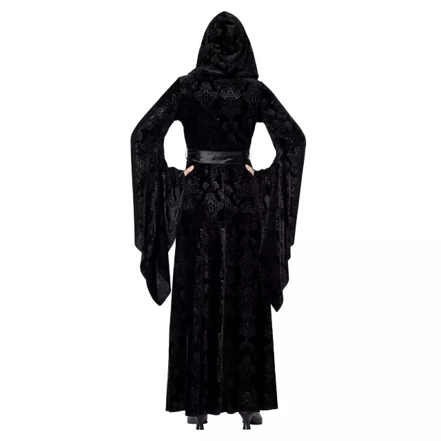 Velvet Hooded Robe