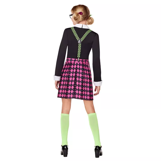 Kids Neon Misfit Nerd Costume