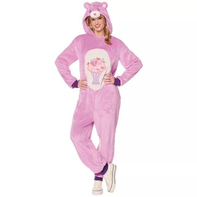 Adult Share Bear Jumpsuit Costume - Care Bears
