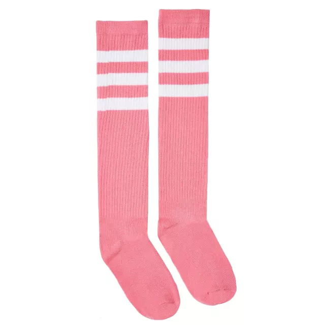 Knee High Pink Socks