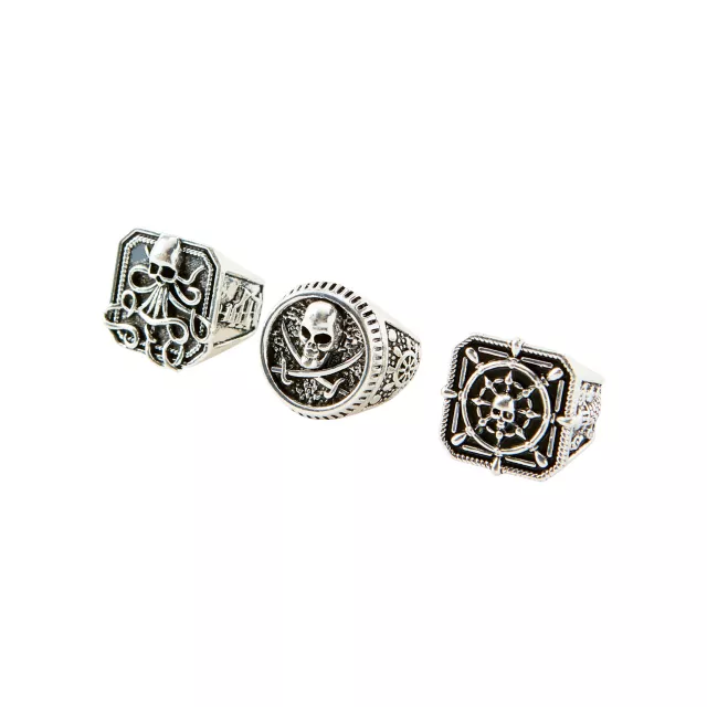 Pirate Ring Set - 3 Pack