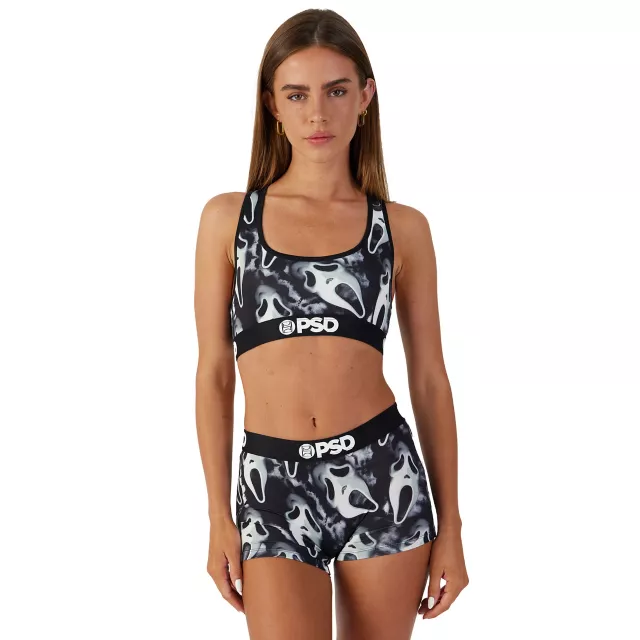 PSD Ghost Face Sports Bra