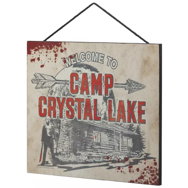 Welcome to Camp Crystal Lake Sign - Friday the 13th