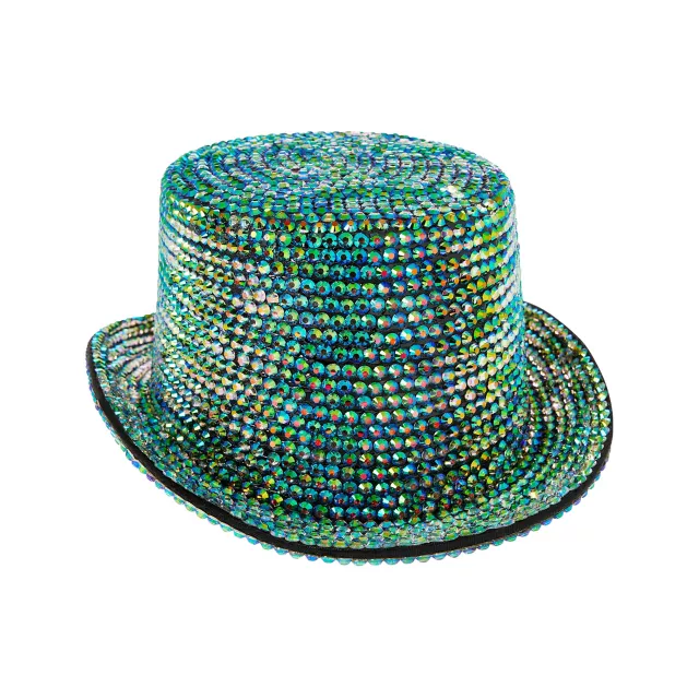 Rhinestone Top Hat