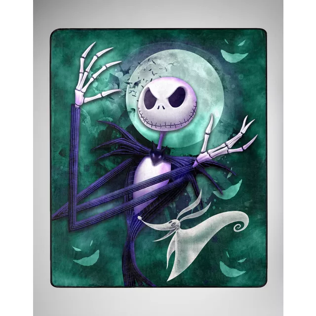 Jack Skellington Reversible Fleece Blanket - The Nightmare Before Christmas
