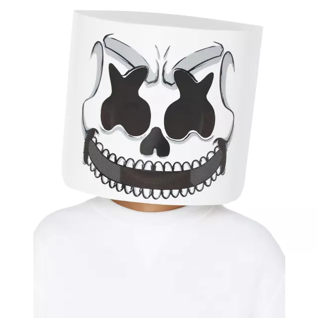 Kids Skeleton Marshmello Half Mask