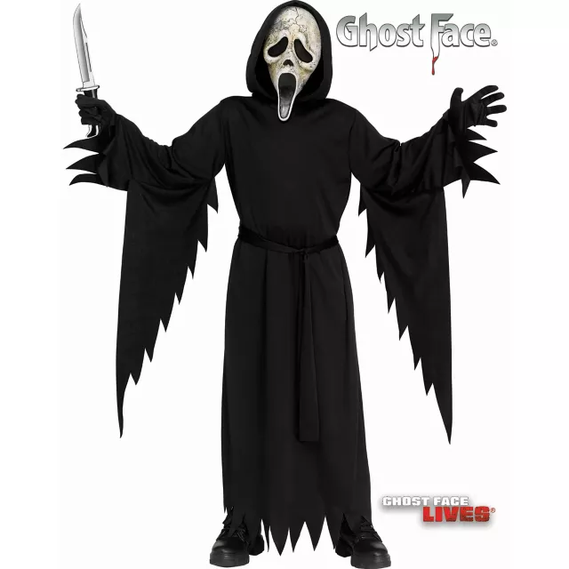 Kids Ghost Face Aged Costume