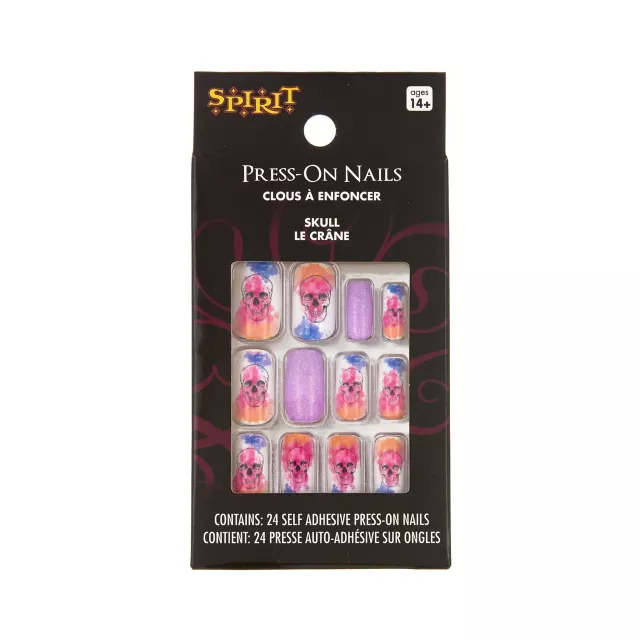 Skull Press On Nails