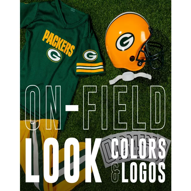 Kids Green Bay Packers NFL Deluxe Uniform Costume - Franklin Sports