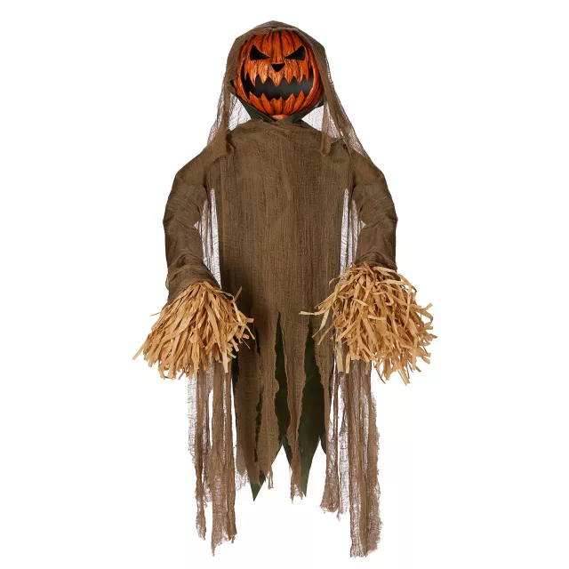 Hanging Rotten Pumpkin
