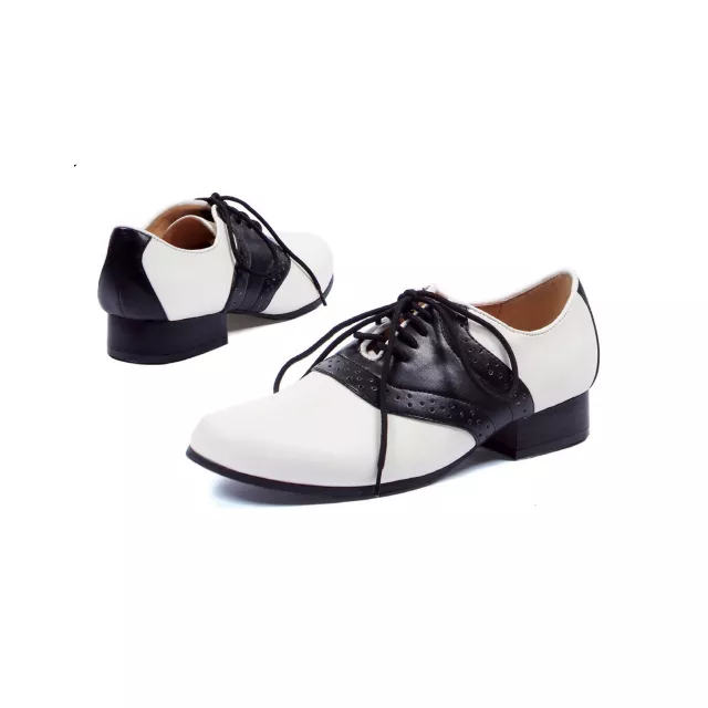 Black and White Saddle Shoes